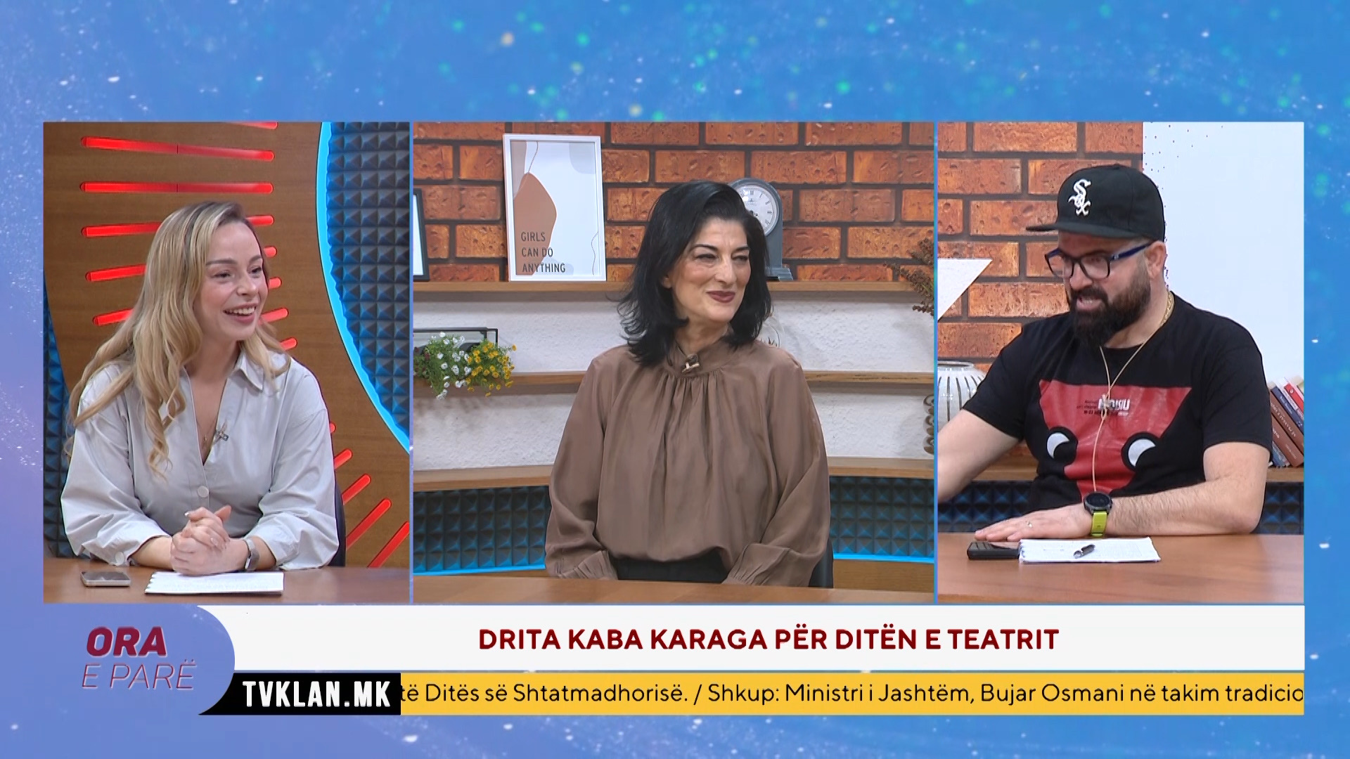 Ora e parë në Klan Maqedoni   Drita Kaba Karaga për ditën e Teatrit